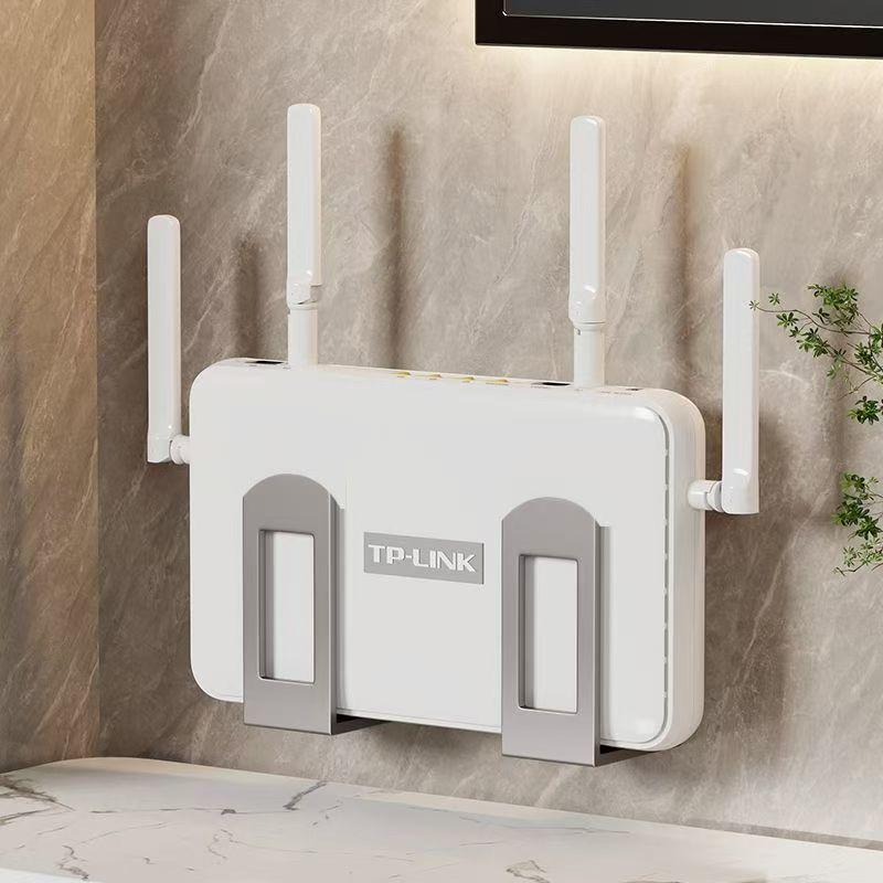 Home Improvement Tim - 2Pcs 벽걸이형 라우터 보관함 Wifi 장치
