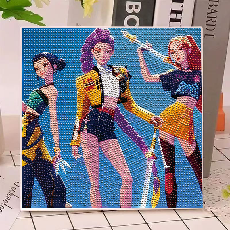 Home Improvement Tim - 애니메이션 헌터즈 걸스 루미 밀라 조이