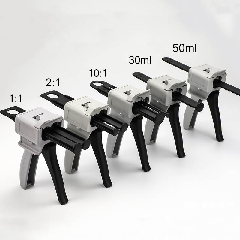 Caulking Gun Dispensing - 30ml 50ml 비율 1:1 / 2:1