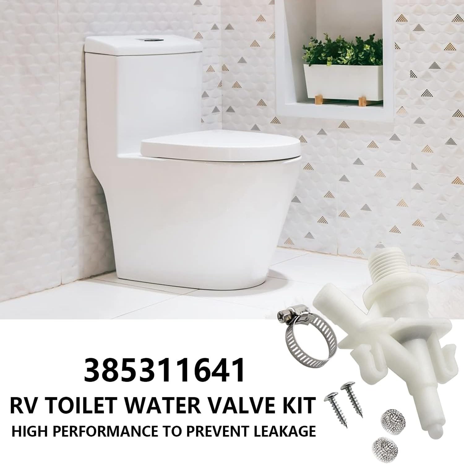 Rv 화장실 플러시 밸브 누수 방지 부식 방지 ABS( - Toilet Flush Valve 리뷰 및 가격