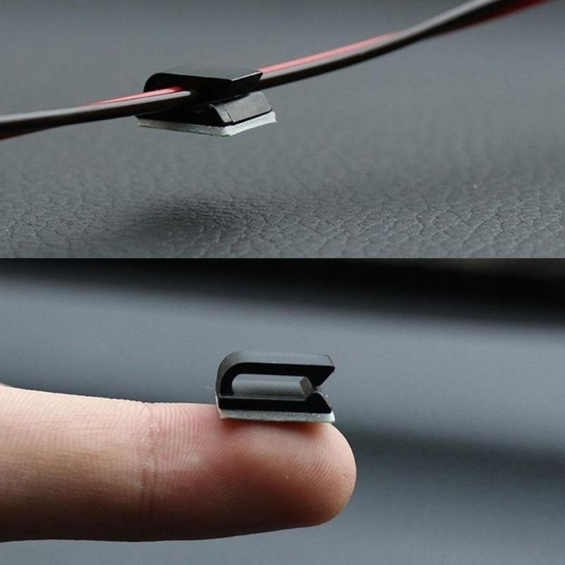 20pcs 자기 접착 자동차 고정 클립 자동차 GPS  - Cable Staple Clip 리뷰 및 가격