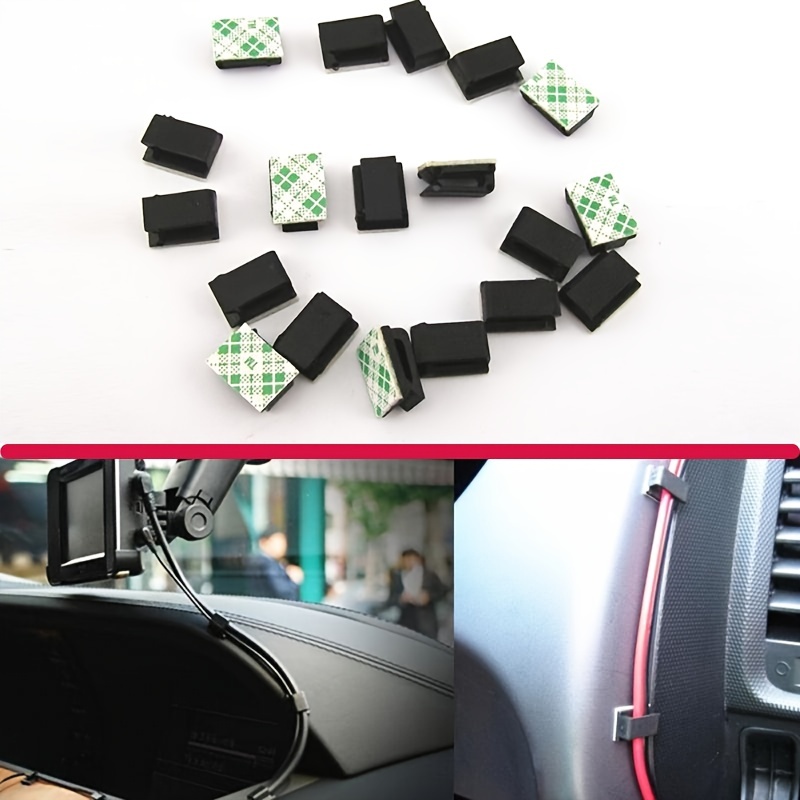 20pcs 자기 접착 자동차 고정 클립 자동차 GPS  - Cable Staple Clip 리뷰 및 가격