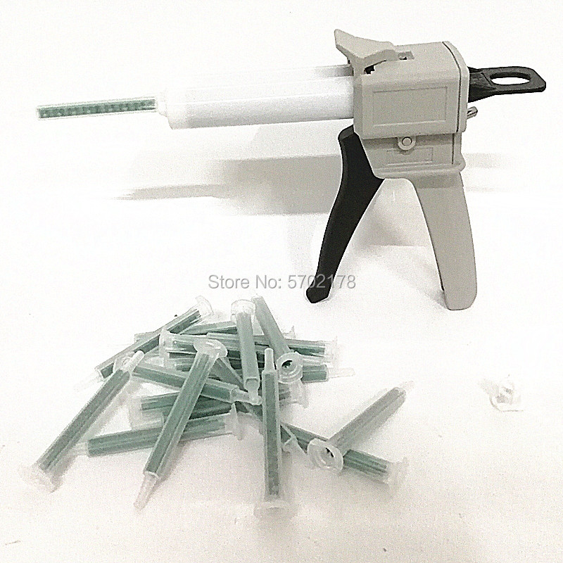 수동 코킹 건 디스펜서 혼합 팁, 2 액형 AB 에폭시 - Caulking Gun Dispensing 리뷰 및 가격