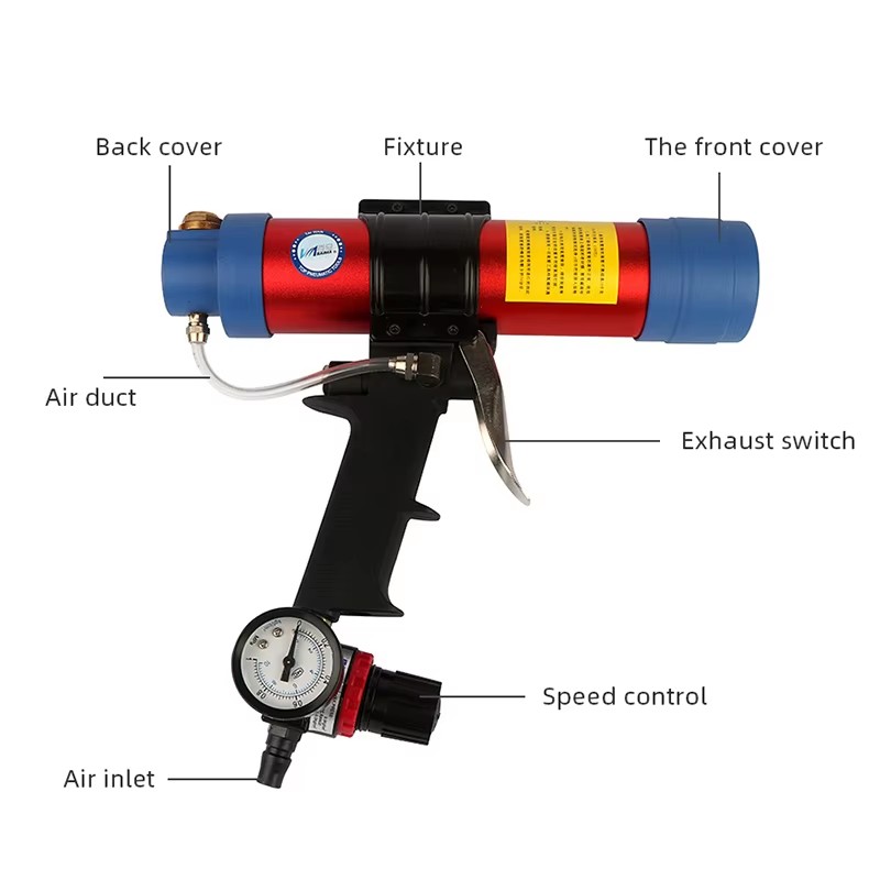 310ML 공압식 실링건 공압식 디스펜싱 머신 실리콘  - Caulking Gun Dispensing 리뷰 및 가격
