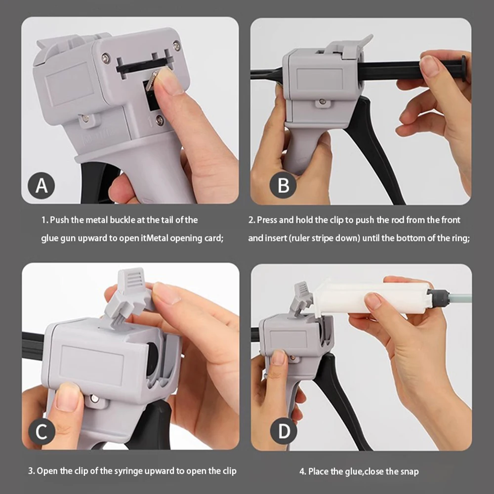 수동 1:1 2:1 10:1 접착제 건 디스펜싱 건 A - Caulking Gun Dispensing 리뷰 및 가격