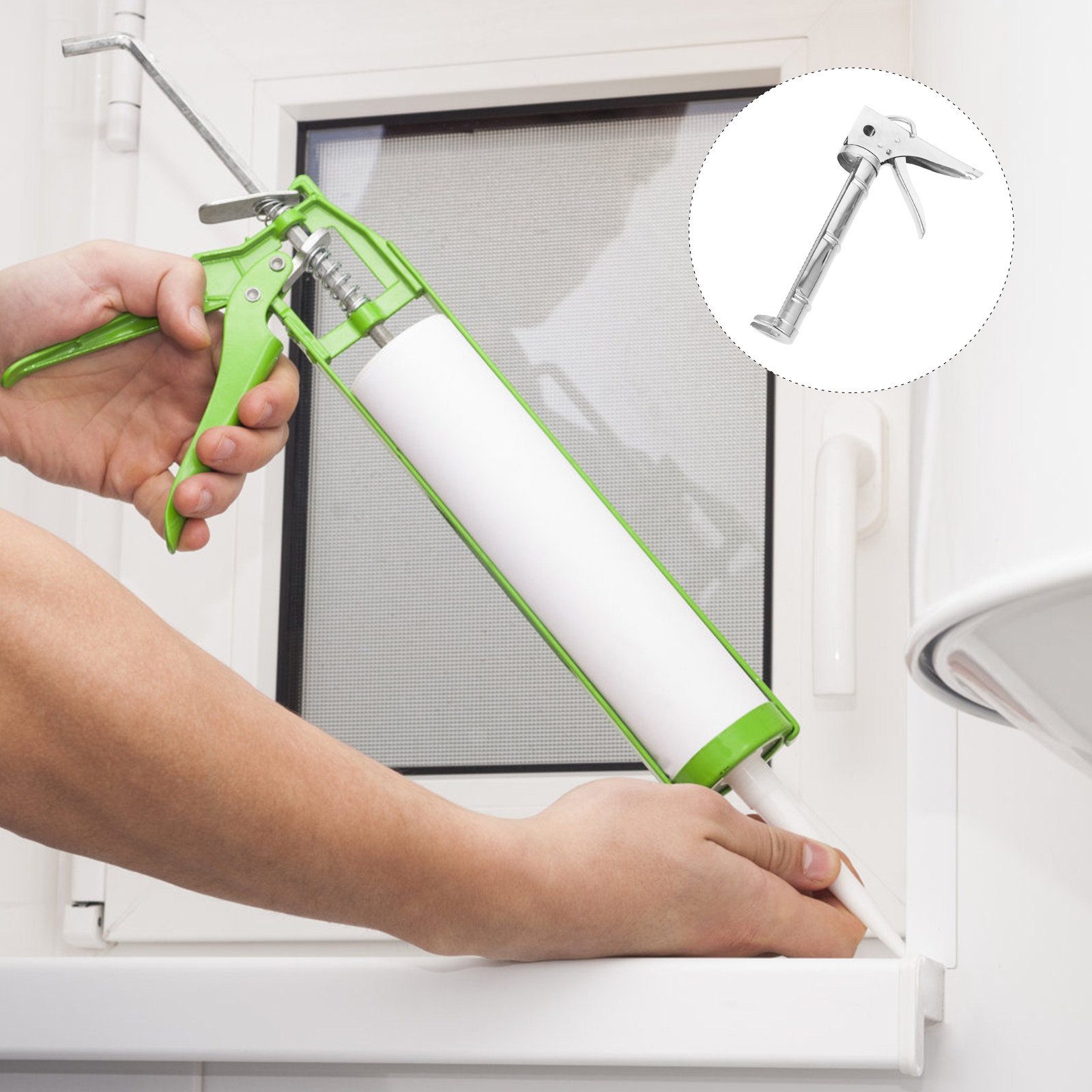 드립 코킹 스프레이어 전문가용 헤비듀티 코킹건 DIY  - Caulking Gun Dispensing 리뷰 및 가격