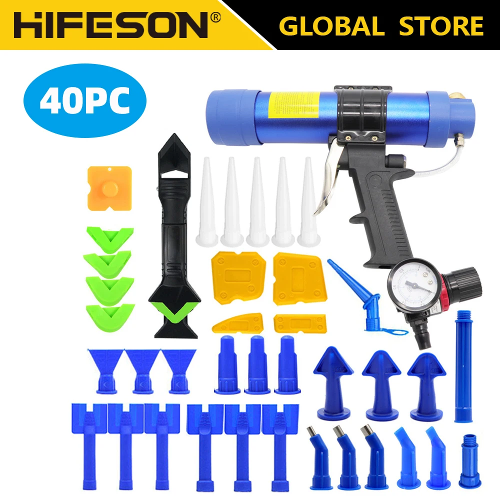 310ML 코킹 건 공압 카트리지 디스펜서 실리콘 실란 - Caulking Gun Dispensing 리뷰 및 가격