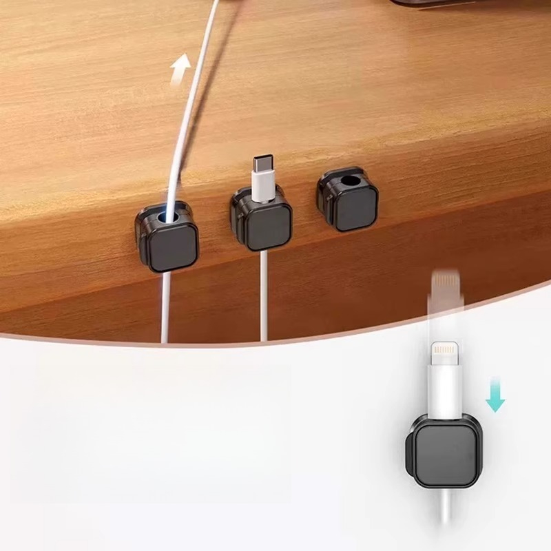 자석식 케이블 정리기 데스크탑 차량용 데이터 케이블 보 - Cable Staple Clip 리뷰 및 가격