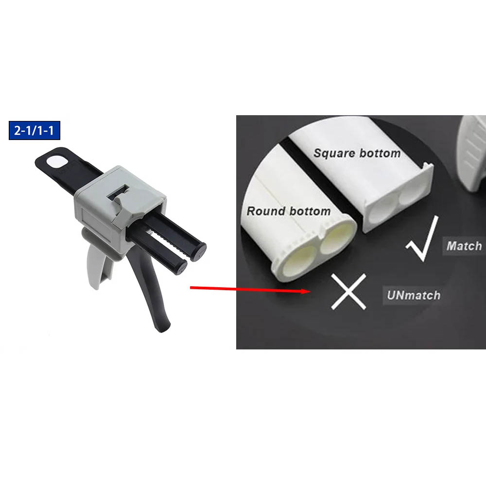 1PCS 50ml 2성분 AB 에폭시 실란트 글루건 1 - Caulking Gun Dispensing 리뷰 및 가격