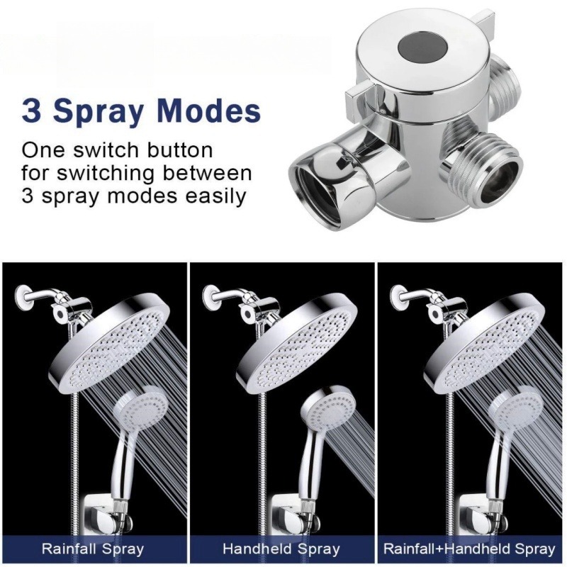 다이버터 밸브 G1/2 분배기 2 또는 3 웨이 물 분 - Toilet Flush Valve 리뷰 및 가격
