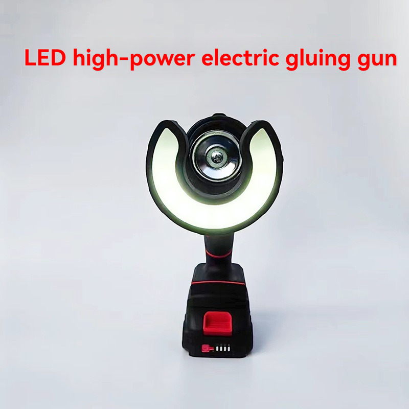 LED 조명이 있는 무선 전기 코킹건, 21V 리튬이온 - Caulking Gun Dispensing 리뷰 및 가격